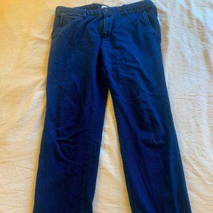 Gap Indigo Vintage Slim Pants 34x32 Cotton